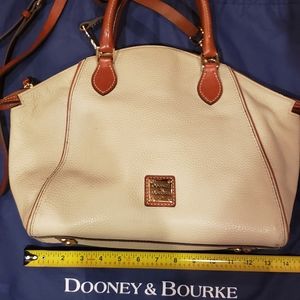 Dooney & Bourke top handle and shoulder strap leather bag
